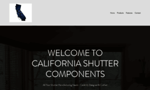Californiashuttercomponents.com thumbnail