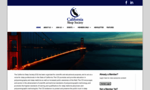 Californiasleepsociety.org thumbnail