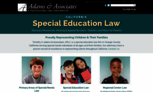 Californiaspecialedlaw.com thumbnail