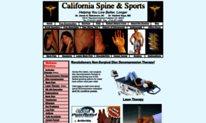 Californiaspineandsports.com thumbnail