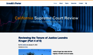 Californiasupremecourtreview.com thumbnail