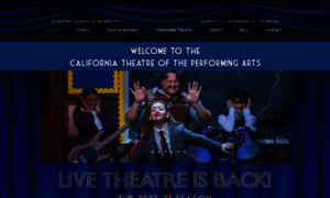 Californiatheatre.net thumbnail