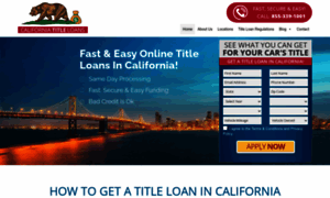 Californiatitleloans.org thumbnail