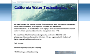 Californiawatertech.com thumbnail