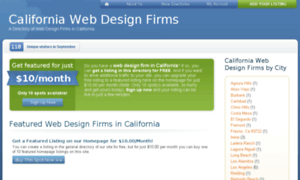 Californiawebdesignfirms.com thumbnail