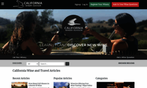 Californiawineryadvisor.com thumbnail