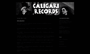 Caligarirecords.com thumbnail