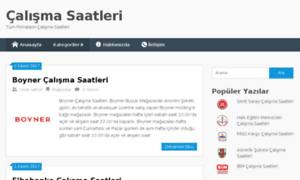 Calisma-saatleri.org thumbnail