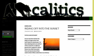 Calitics.com thumbnail