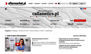 Callanetics.pl thumbnail