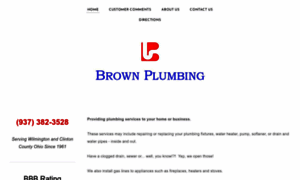 Callbrownplumbing.com thumbnail