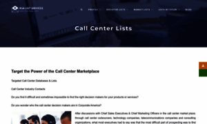 Callcentercontactlists.com thumbnail