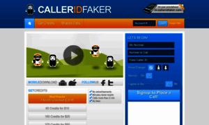 Calleridfaker.com thumbnail