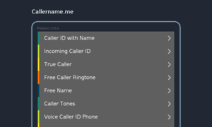 Callername.me thumbnail