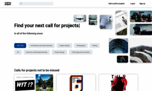 Callforproject.com thumbnail