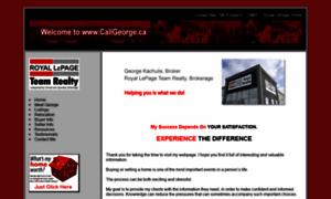 Callgeorge.ca thumbnail