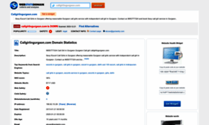 Callgirlingurgaon.com.webstatsdomain.org thumbnail