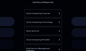 Callidussoftware.biz thumbnail