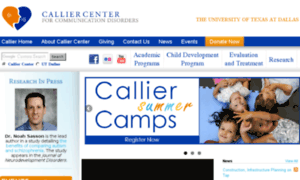 Callier.utdallas.edu thumbnail