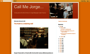 Callmejorgebergoglio.blogspot.co.at thumbnail