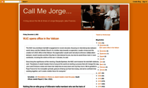 Callmejorgebergoglio.blogspot.ie thumbnail