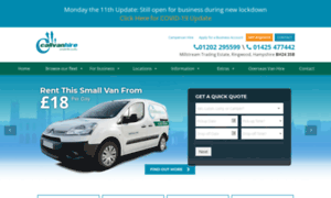 Callvanhire.co.uk thumbnail