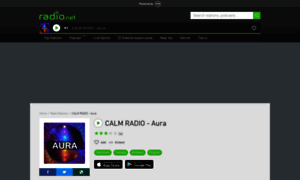 Calmaura.radio.net thumbnail