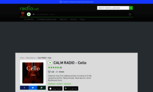 Calmcello.radio.net thumbnail