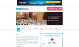 Calmdesign.co.uk thumbnail