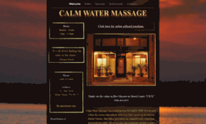 Calmwatermassage.com thumbnail