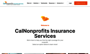 Calnonprofitsinsurance.org thumbnail