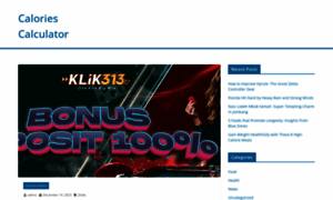 Calories-calculator.net thumbnail