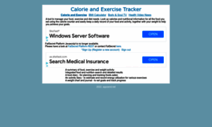 Calorietracker.appzend.net thumbnail