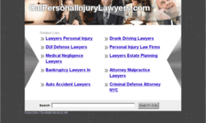 Calpersonalinjurylawyers.com thumbnail