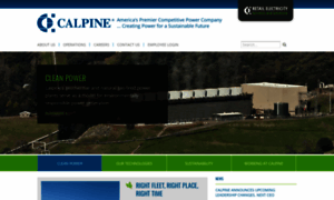 Calpine.com thumbnail