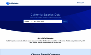 Calsalaries.com thumbnail