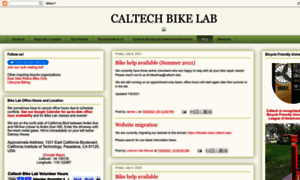 Caltechbikelab.blogspot.com thumbnail