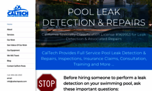 Caltechpools.com thumbnail