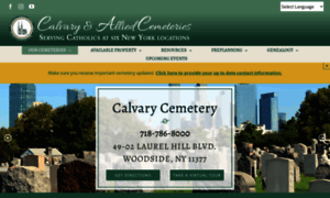 Calvarycemeteryqueens.com thumbnail