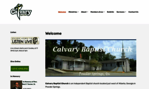 Calvaryministries.org thumbnail