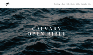 Calvaryopenbible.org thumbnail