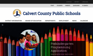 Calvertcounty.education thumbnail