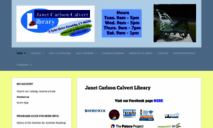 Calvertlibrary.org thumbnail