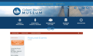 Calvertmarinemuseum.ticketforce.com thumbnail