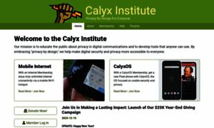 Calyx.com thumbnail