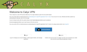 Calyx.net thumbnail