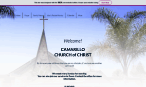 Camarillochurchofchrist.com thumbnail