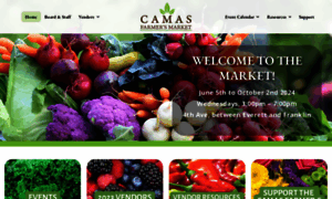 Camasfarmersmarket.org thumbnail