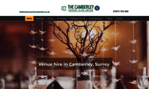 Camberleyfunctionroom.co.uk thumbnail