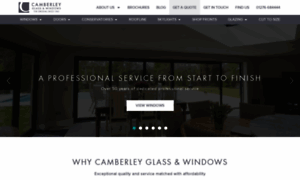 Camberleyglass.co.uk thumbnail